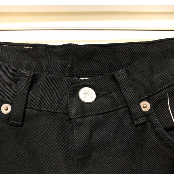 Vintage 90s Calvin Klein High Waisted Jeans Black - Picture 5 of 8